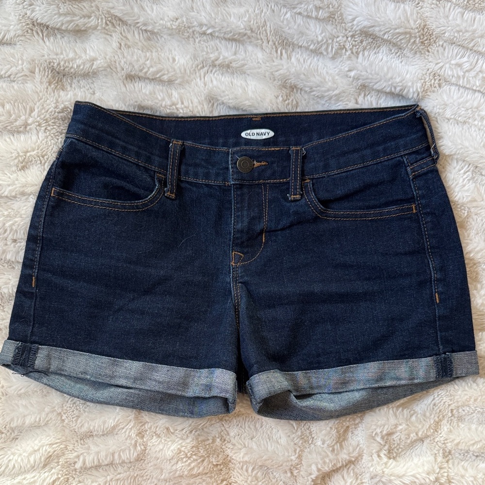 Old Navy Women's Deep Indigo Jean Shorts
